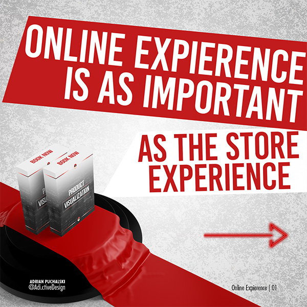 online experience is as important as the store